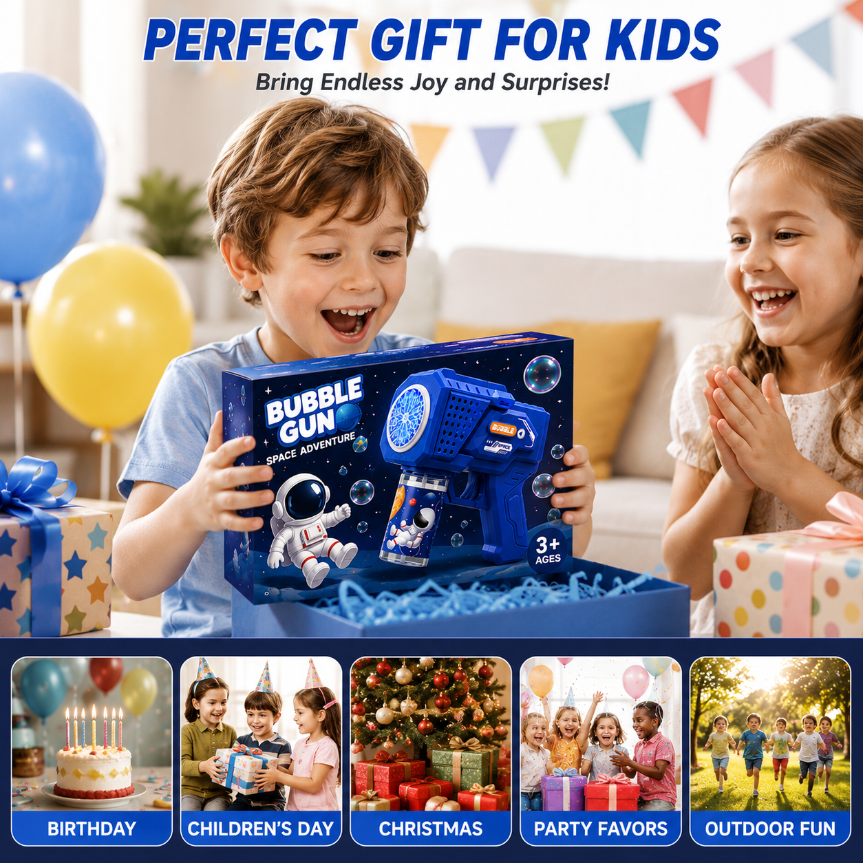 Astronaut Bubble Blaster