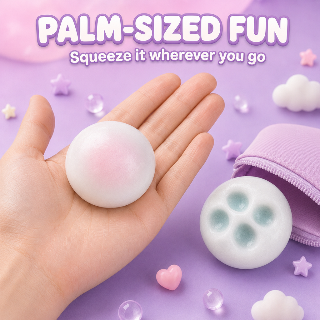 Shapeable Soft Vacuum Squishy Stress Relief Toy