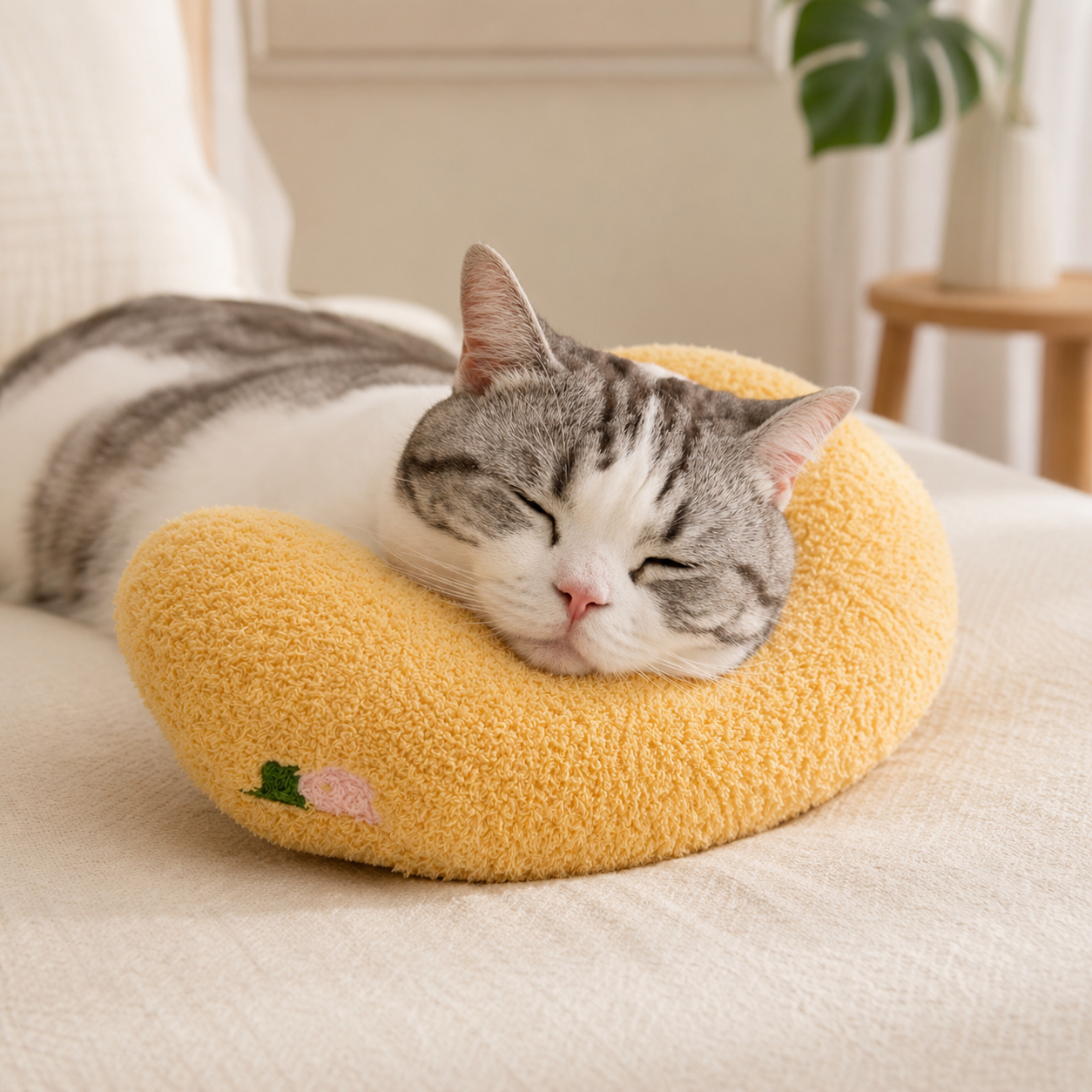 Cute Pet U Shape Sleep Pillow