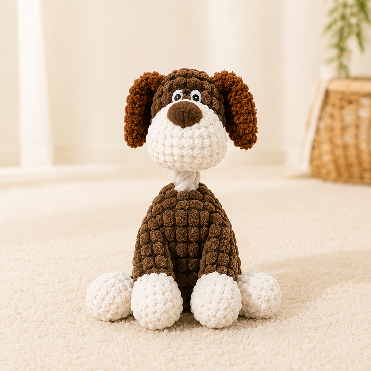 Squeaky Animal Dog Chew Plush Toy