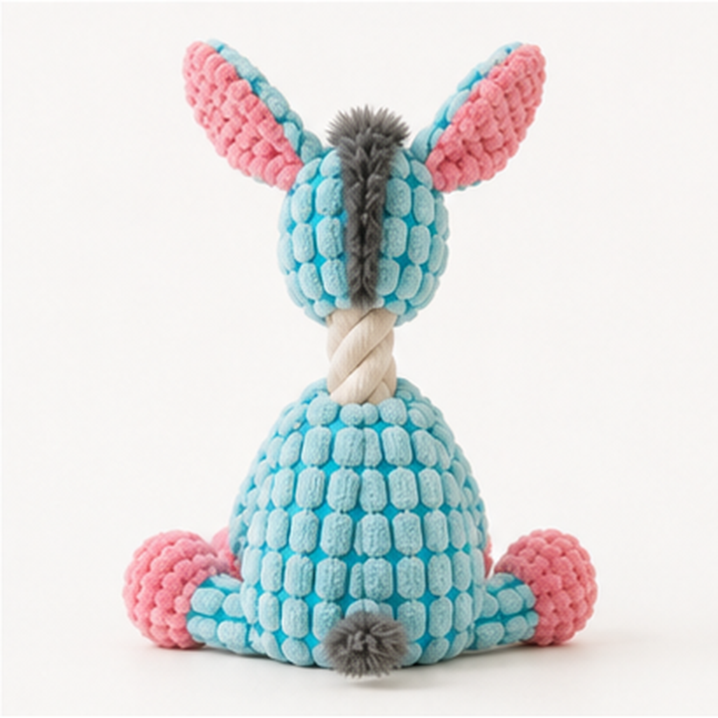 Squeaky Animal Dog Chew Plush Toy