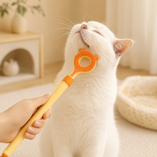 3 In 1 Retractable Cat Massage Stick