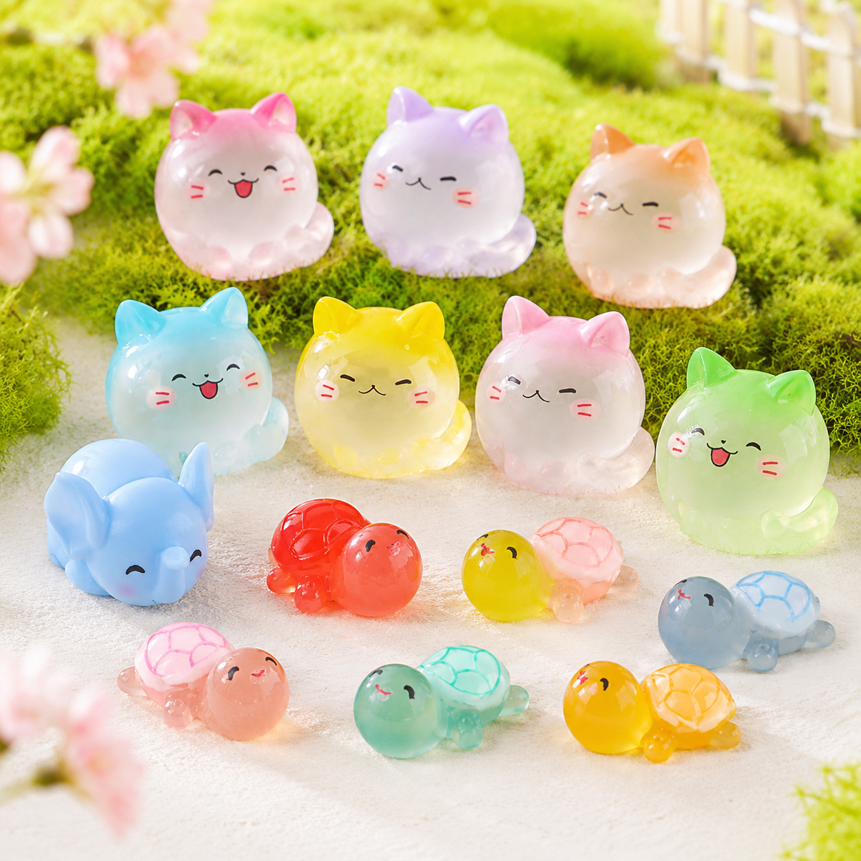 Transparent Animal Squishy Fidget Ornament