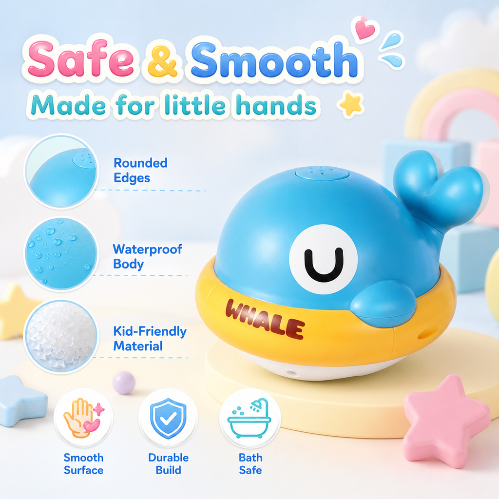 Light Up Baby Bathtub Toy
