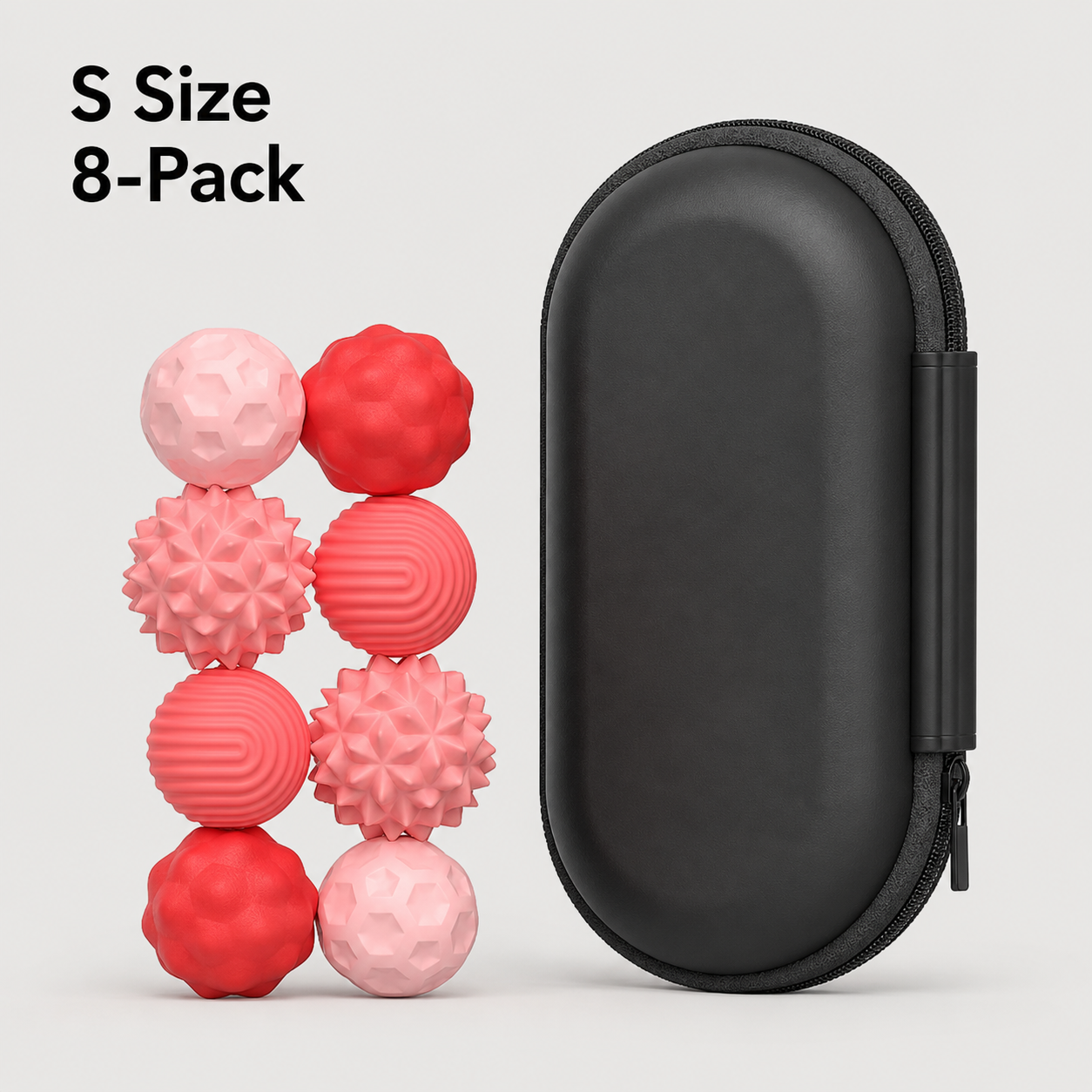 8 In 1 Multi Texture Sensory Massage Fidget Ball Set