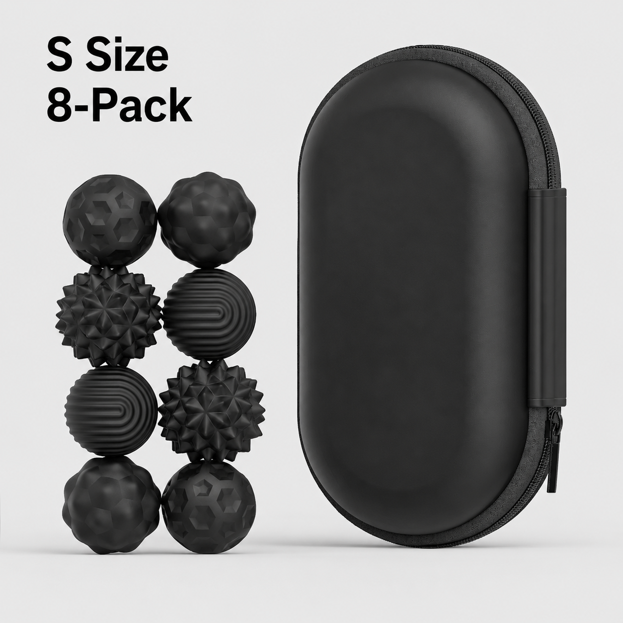8 In 1 Multi Texture Sensory Massage Fidget Ball Set