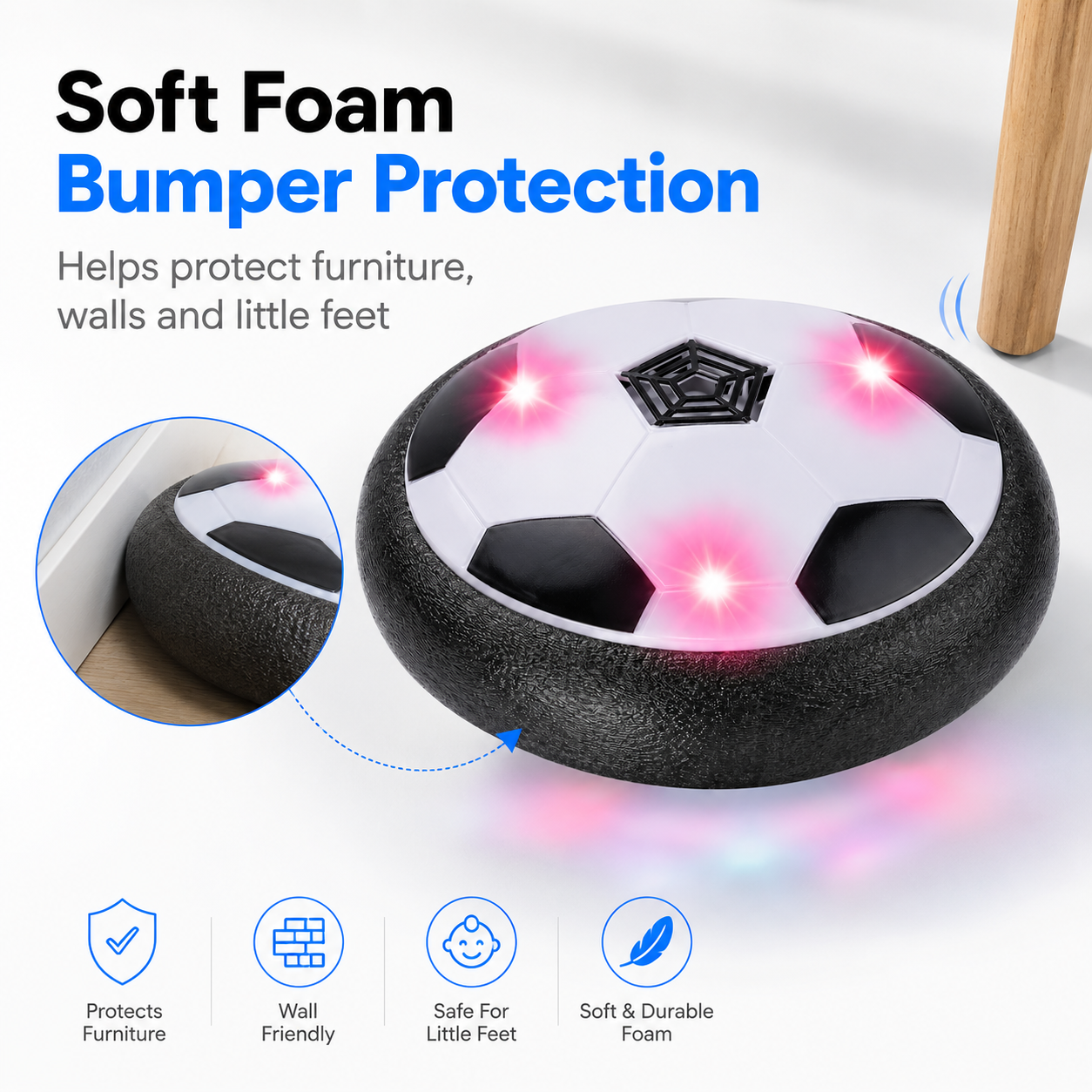 Kids Levitation Air Hover Football