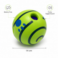 Giggle Squeaky Dog Chew Ball Toy