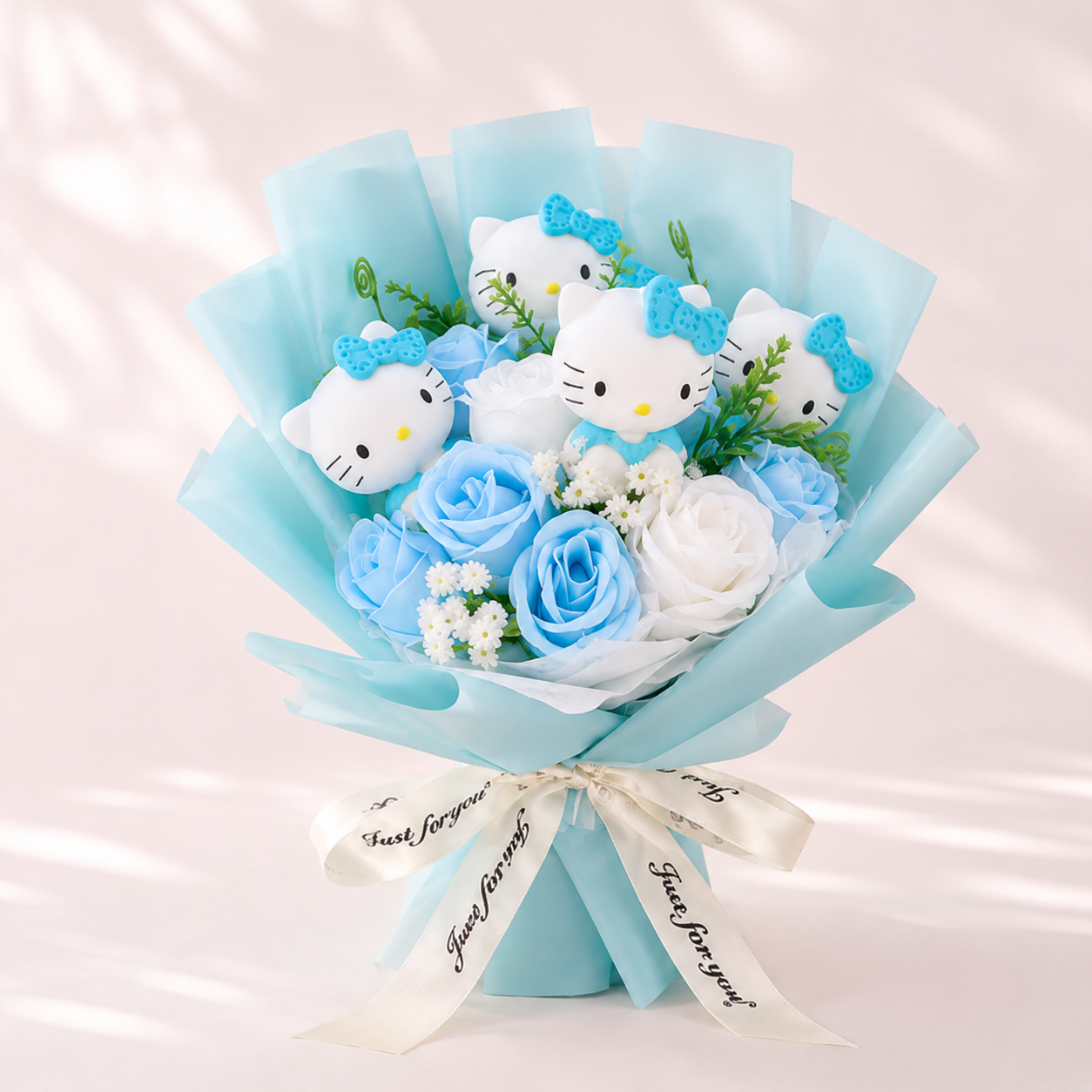 Eternal Artificial Flower Hand Bouquet Gift for Girls