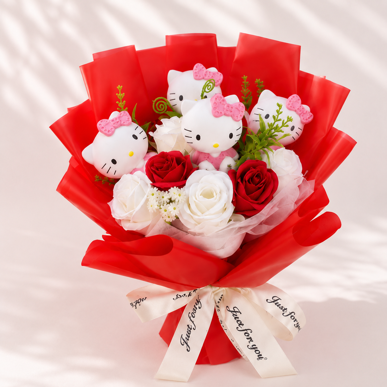 Eternal Artificial Flower Hand Bouquet Gift for Girls