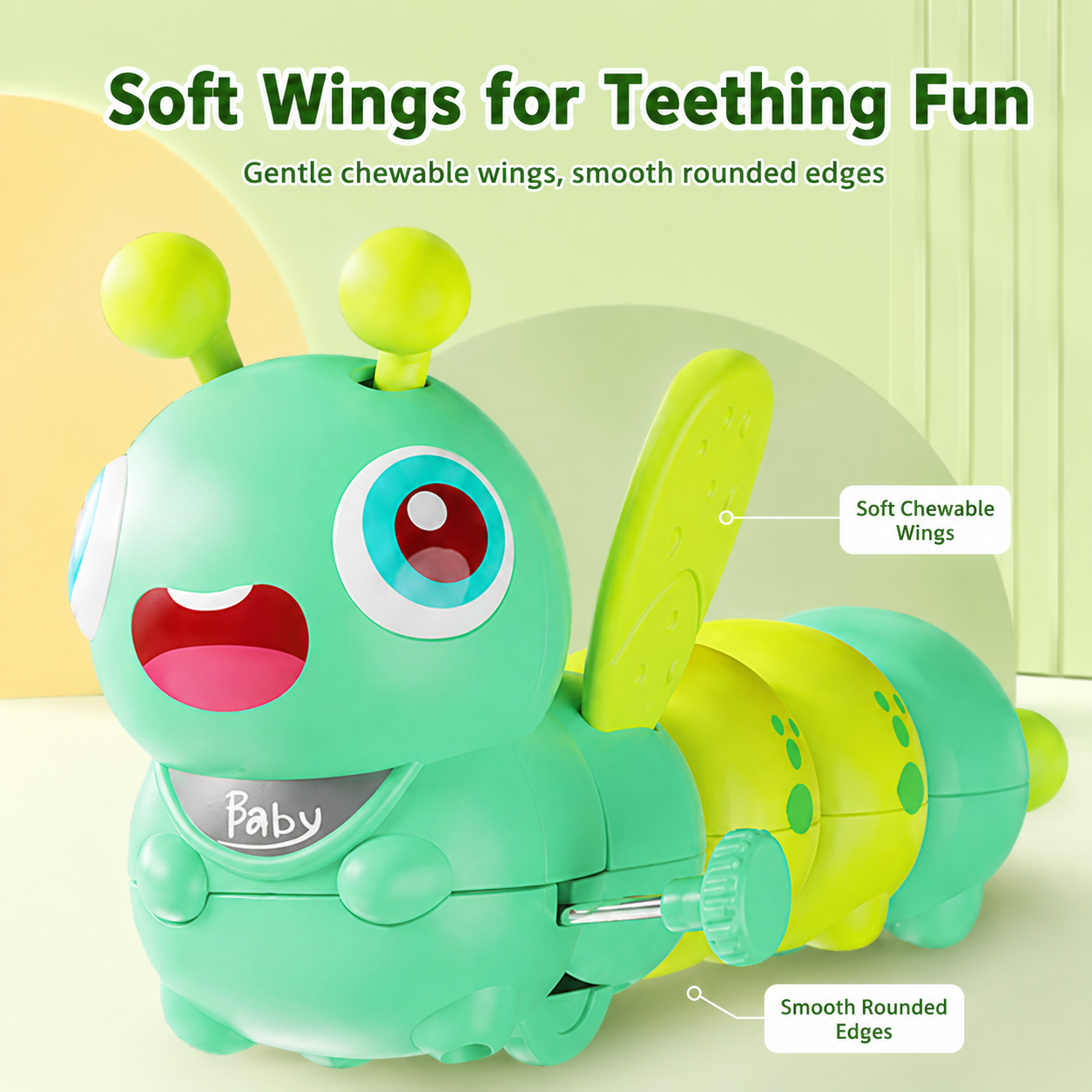 Cute Wind-up Insect Toddler Educational Toy
