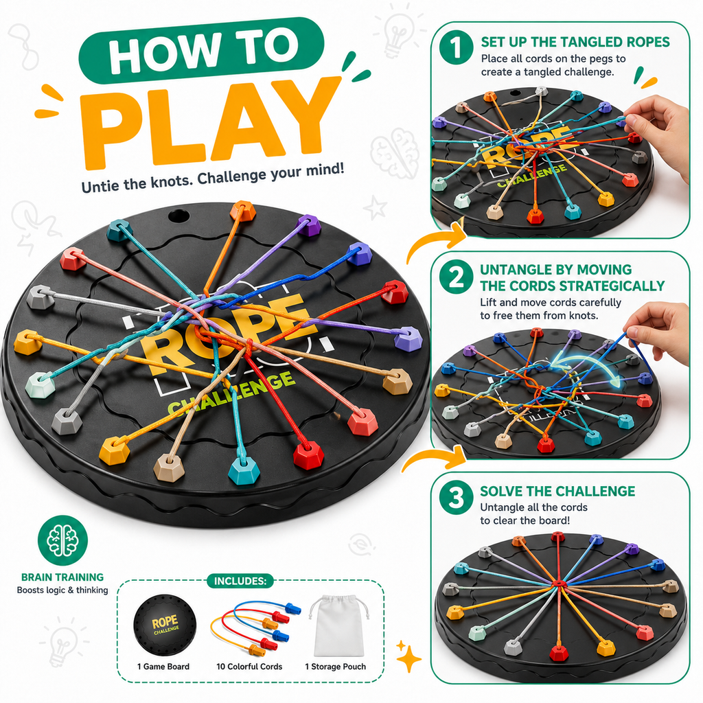 Kids String Unravel Toy
