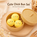 Cartoon Animal Slow Rebound Stress Squeeze Toy with Mini Steamer Box