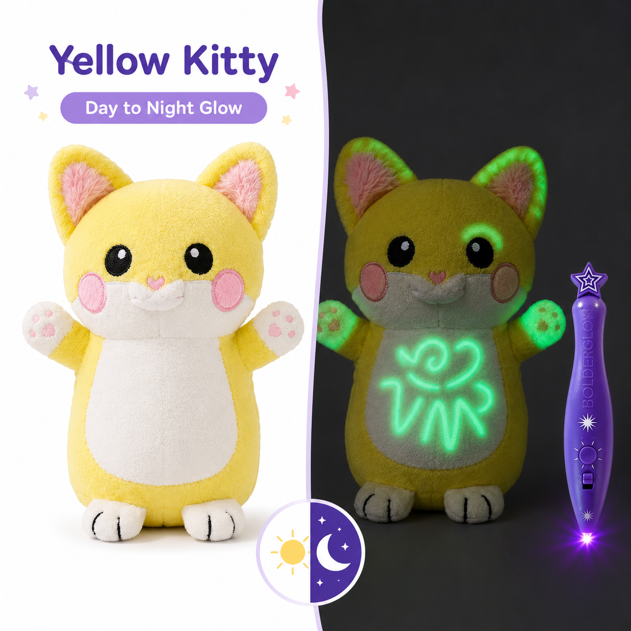 Luminous Drawing Penguin Stuffed Animal