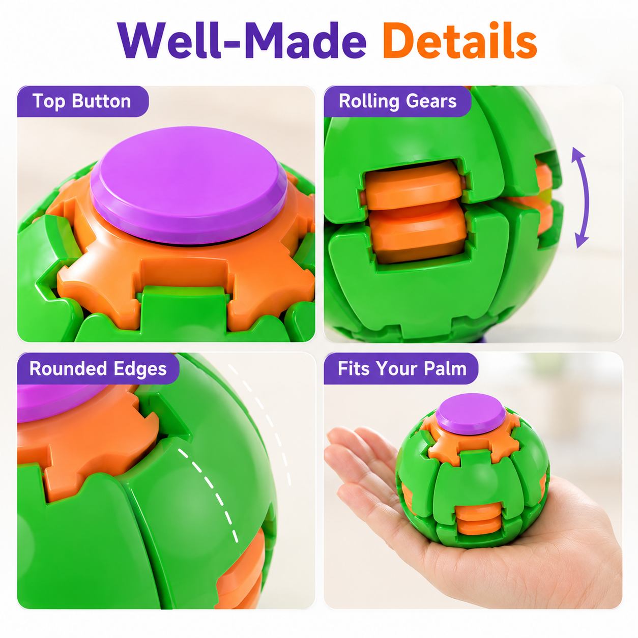 Hand Spinner Stress Relief Ball