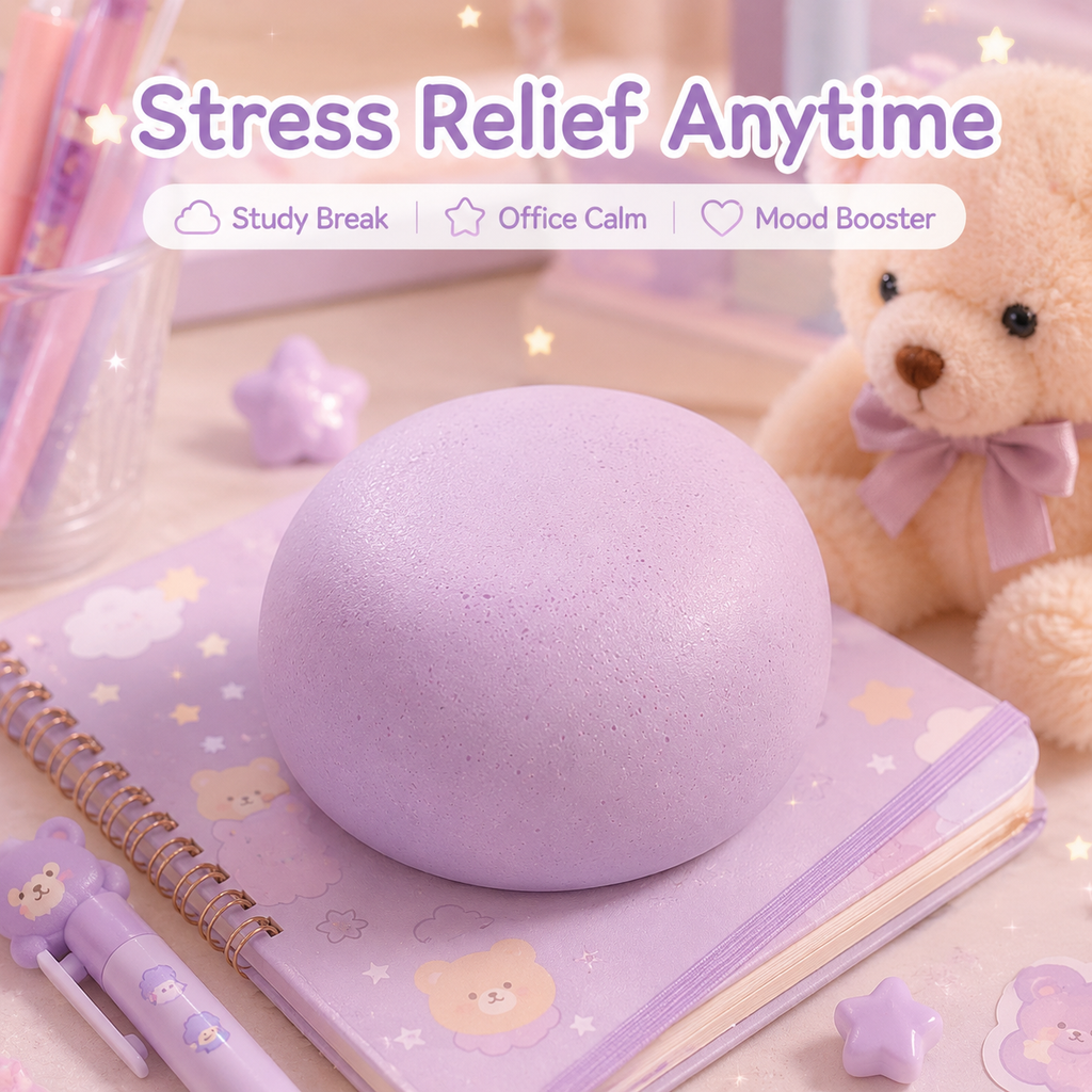 Glitter Squishy Stress Relief Toy
