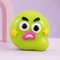 Multi-Color Funny Face Soft Squeeze Decompression Ball