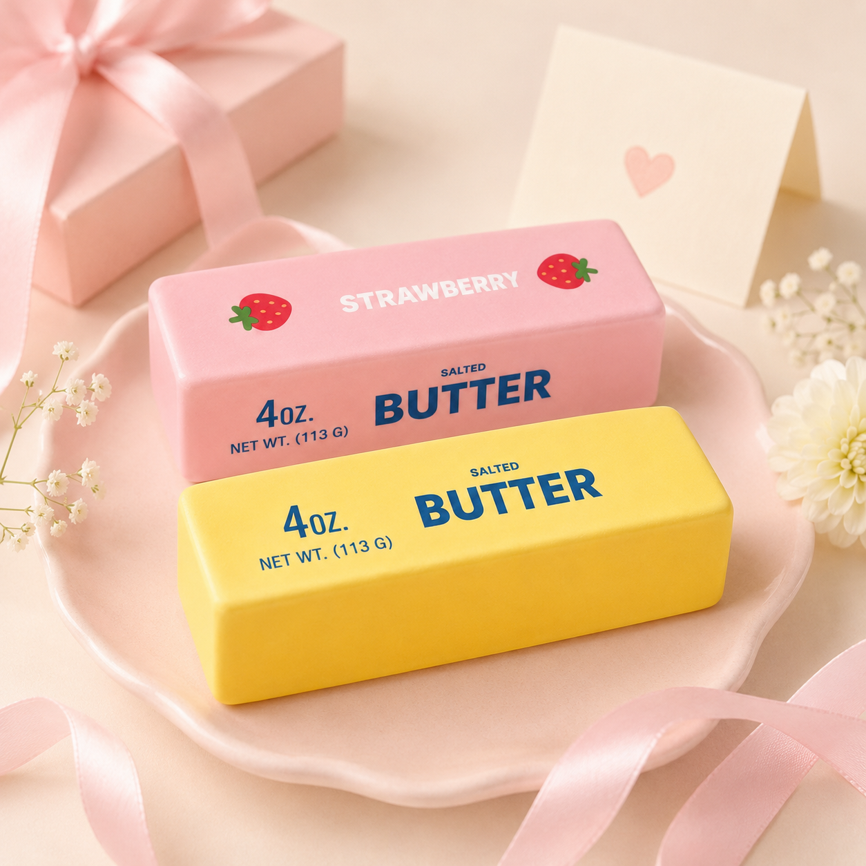 Realistic Butter Slow Rebound Squeeze Toy