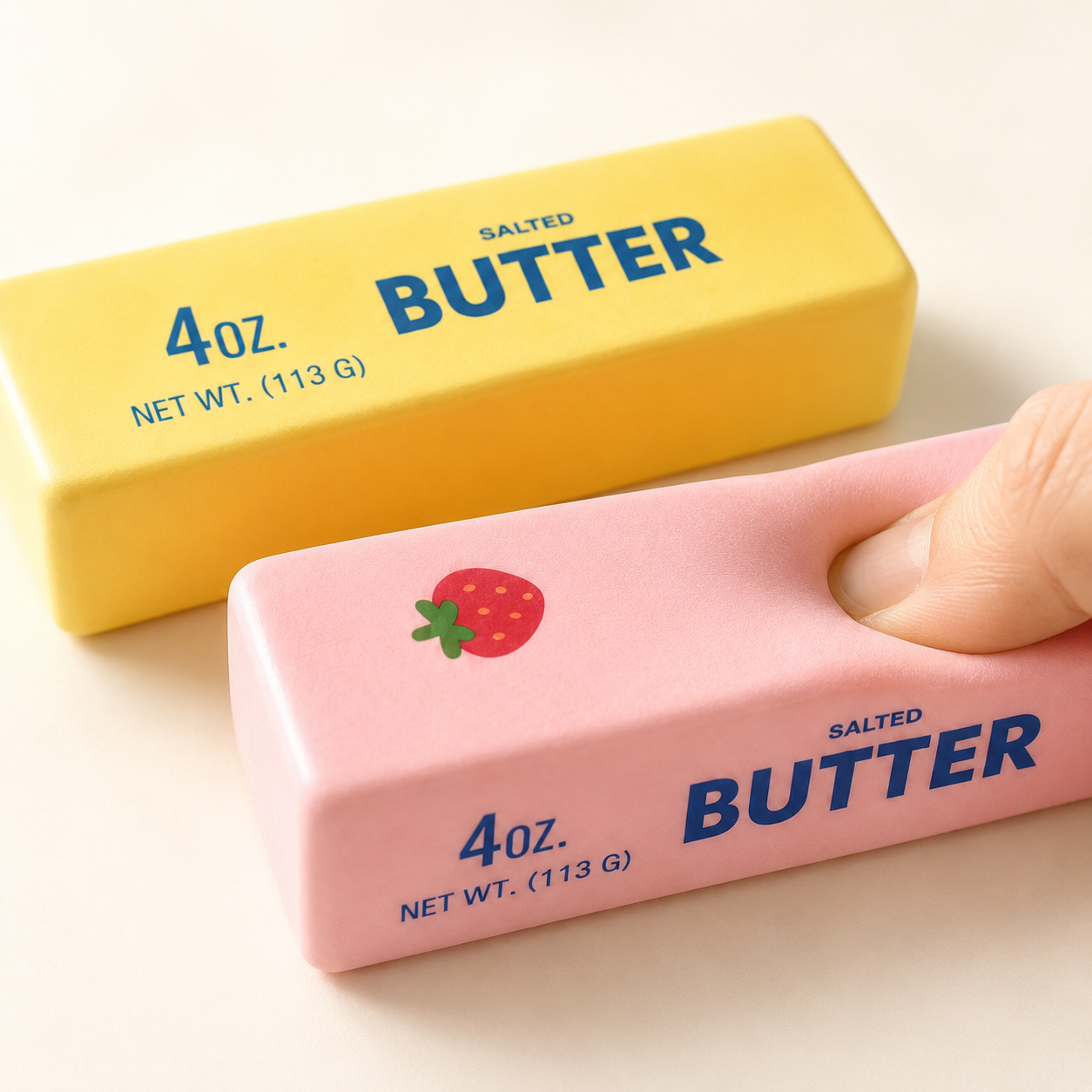 Realistic Butter Slow Rebound Squeeze Toy