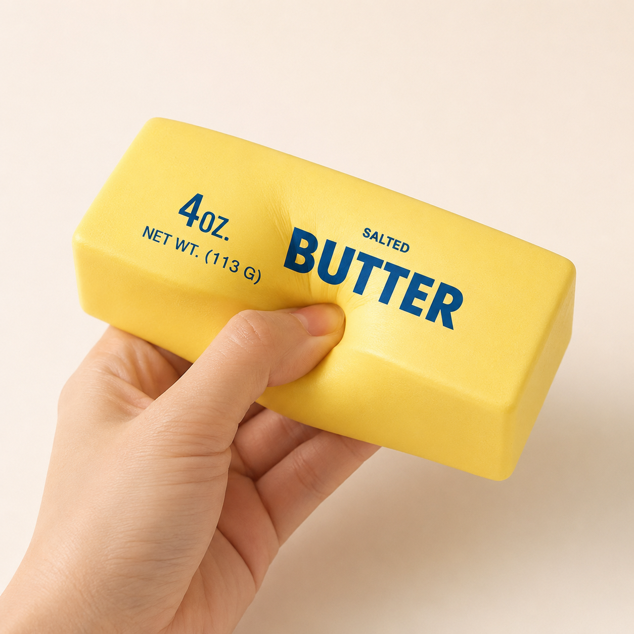 Realistic Butter Slow Rebound Squeeze Toy