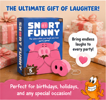 Pig Nose You Laugh You Lose Family Party Game Snort Funny