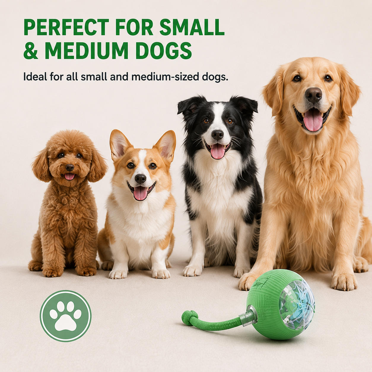 Smart Automatic Interactive Rolling Dog Ball