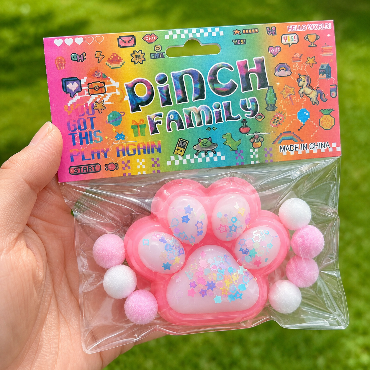 Cat Paw Squishy Toy