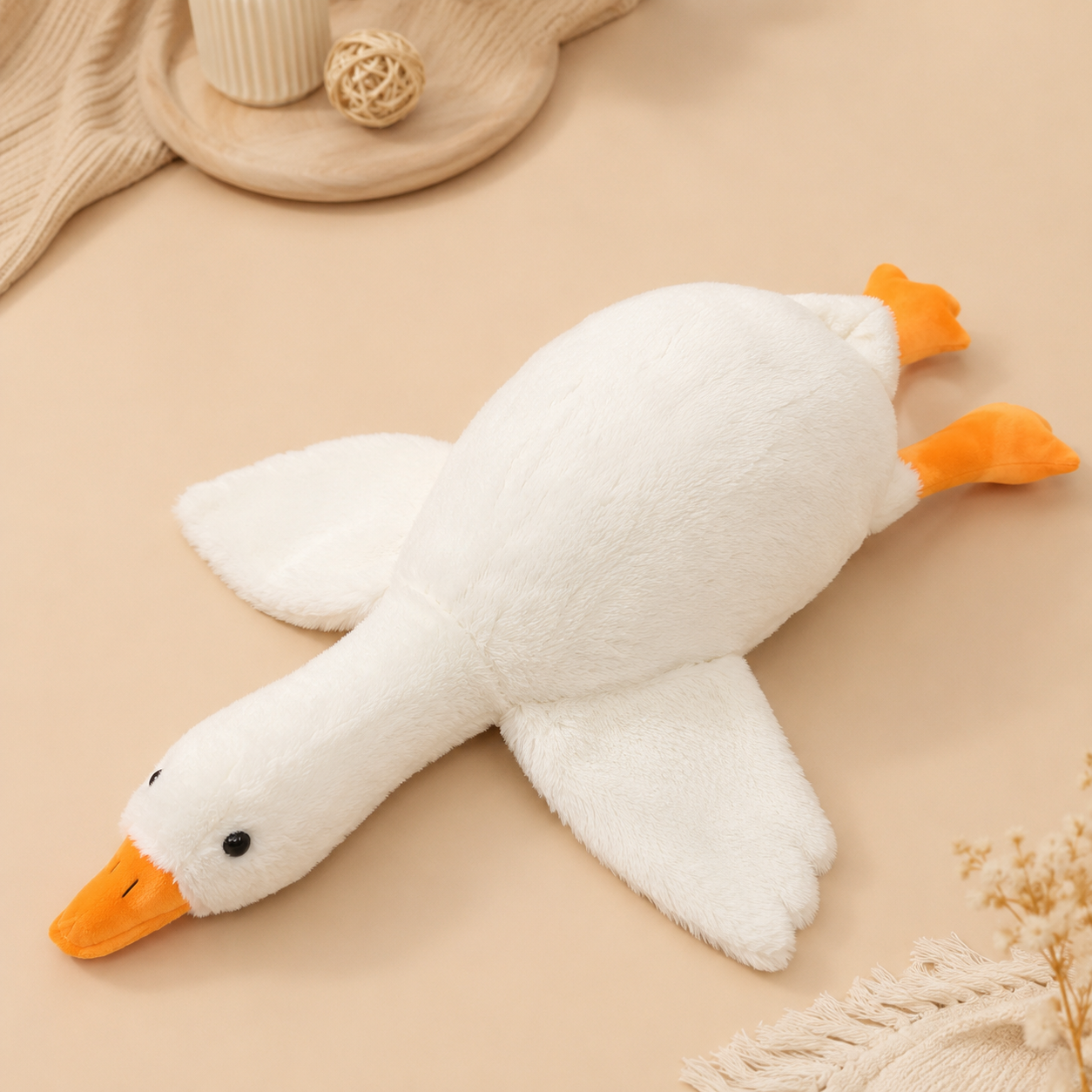 Multi-color Goose Plush Hug Pillow