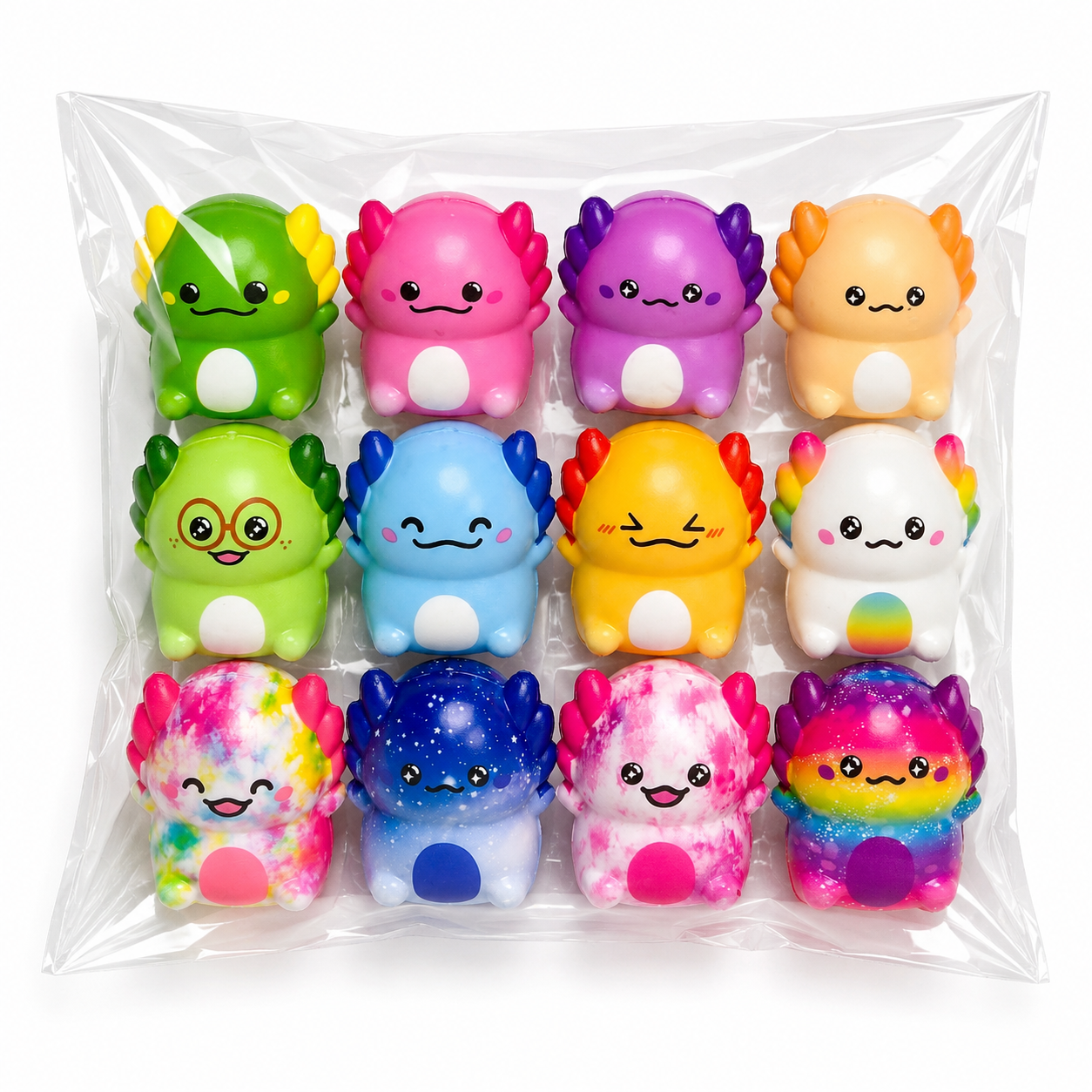 Cute Axolotl Fidget Squishy Relief Toy