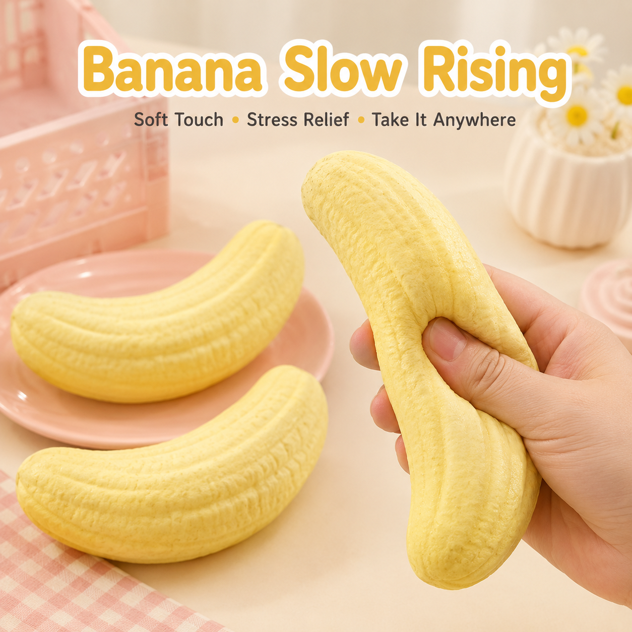Cute Simulation Squishy Fidget Relief Toy
