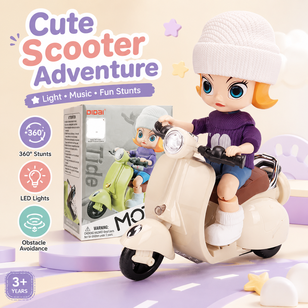 Electric Stunt Bike Kids Toy