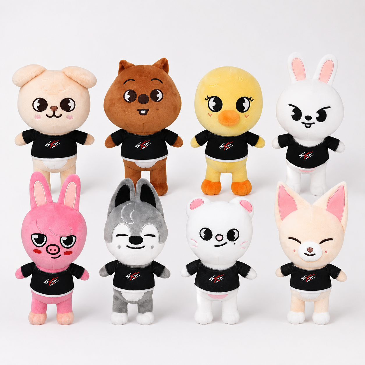 8 In 1 Skzoo Complete Character Plush Doll Set