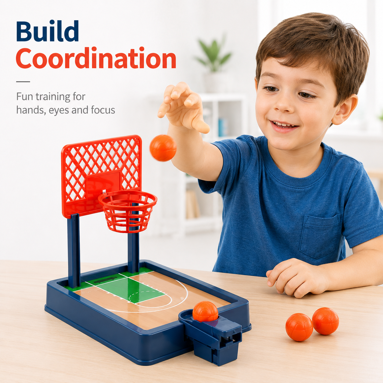 Desktop Mini Finger Basketball Stand Shooting Game Toy