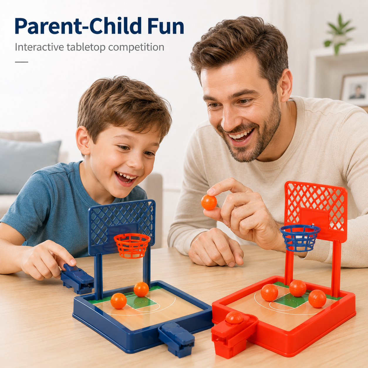 Desktop Mini Finger Basketball Stand Shooting Game Toy