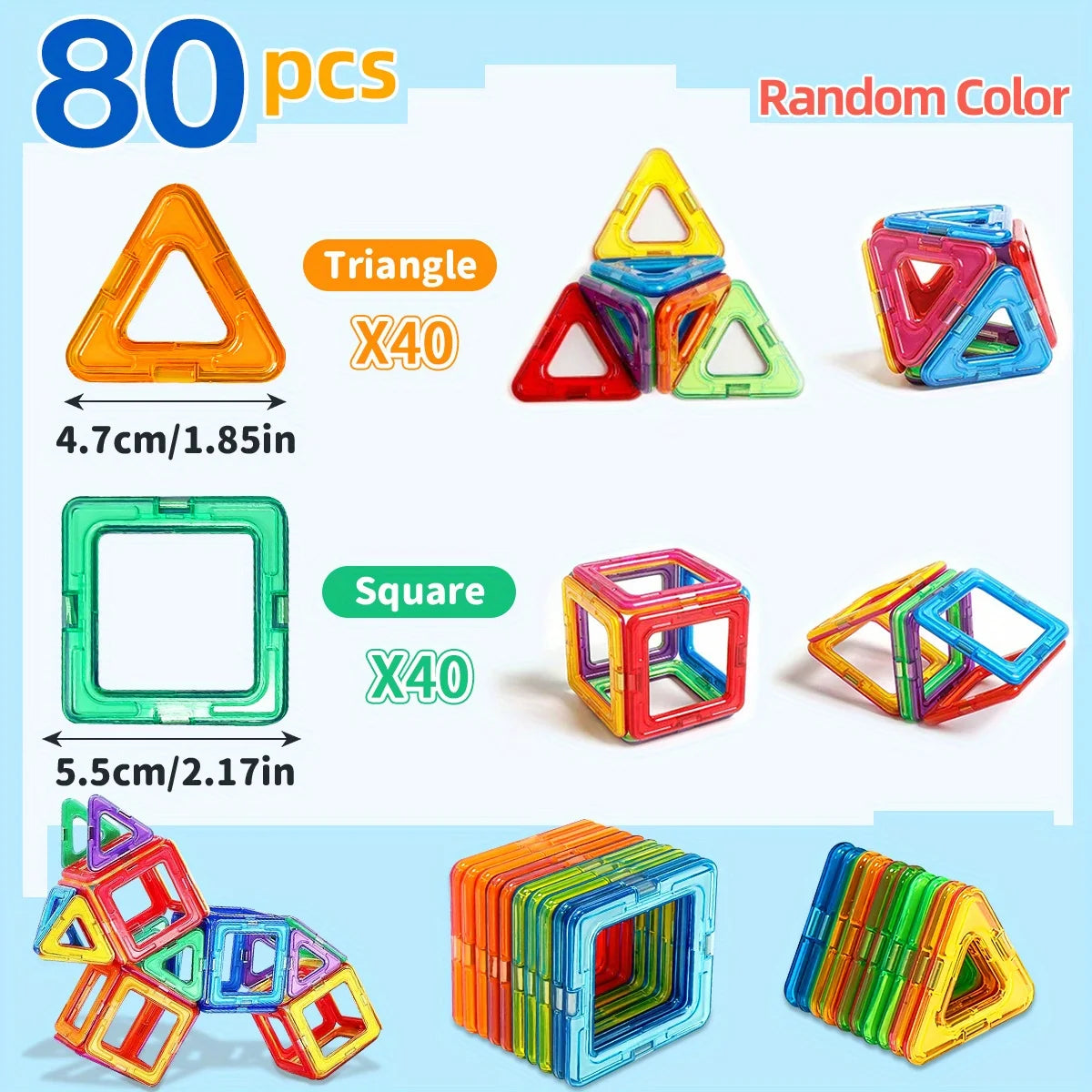 Magnetic Building Blocks