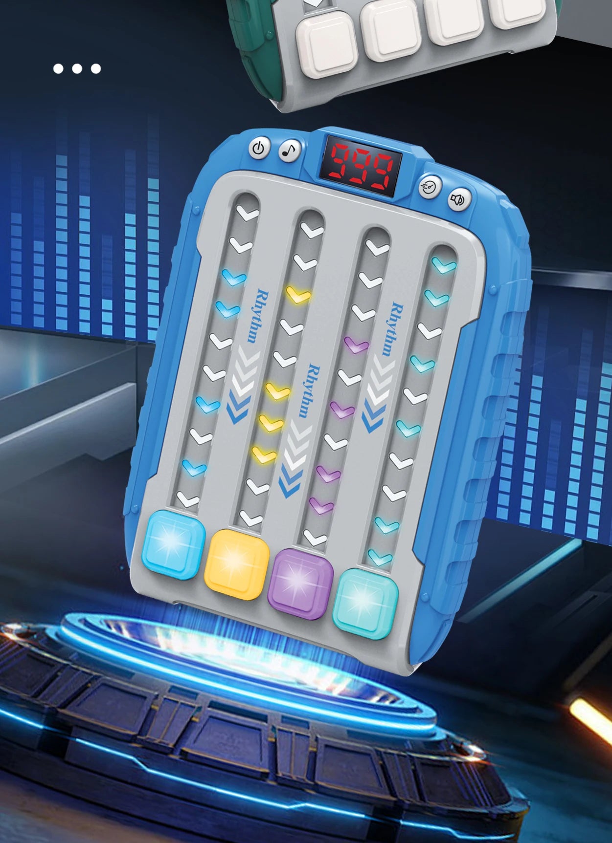 Handheld Rhythm Challenge Game Toy