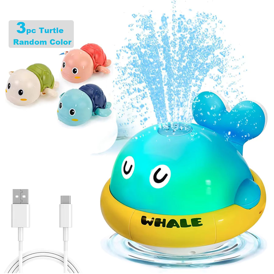 Light Up Baby Bathtub Toy