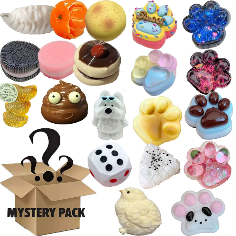 Mixed Style Squishy Toy Mystery Blind Pack
