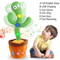 Singing Dancing Repeat Talking Cactus Plush Toy