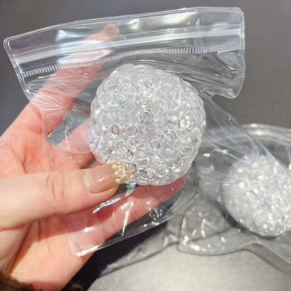 Transparent Bubble Crunch Noise Squishy Toy
