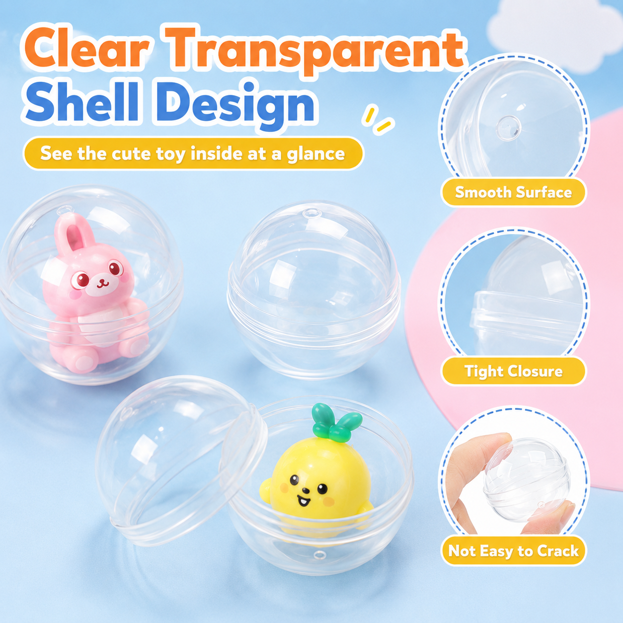 Cute Mini Figure Gashapon Balls