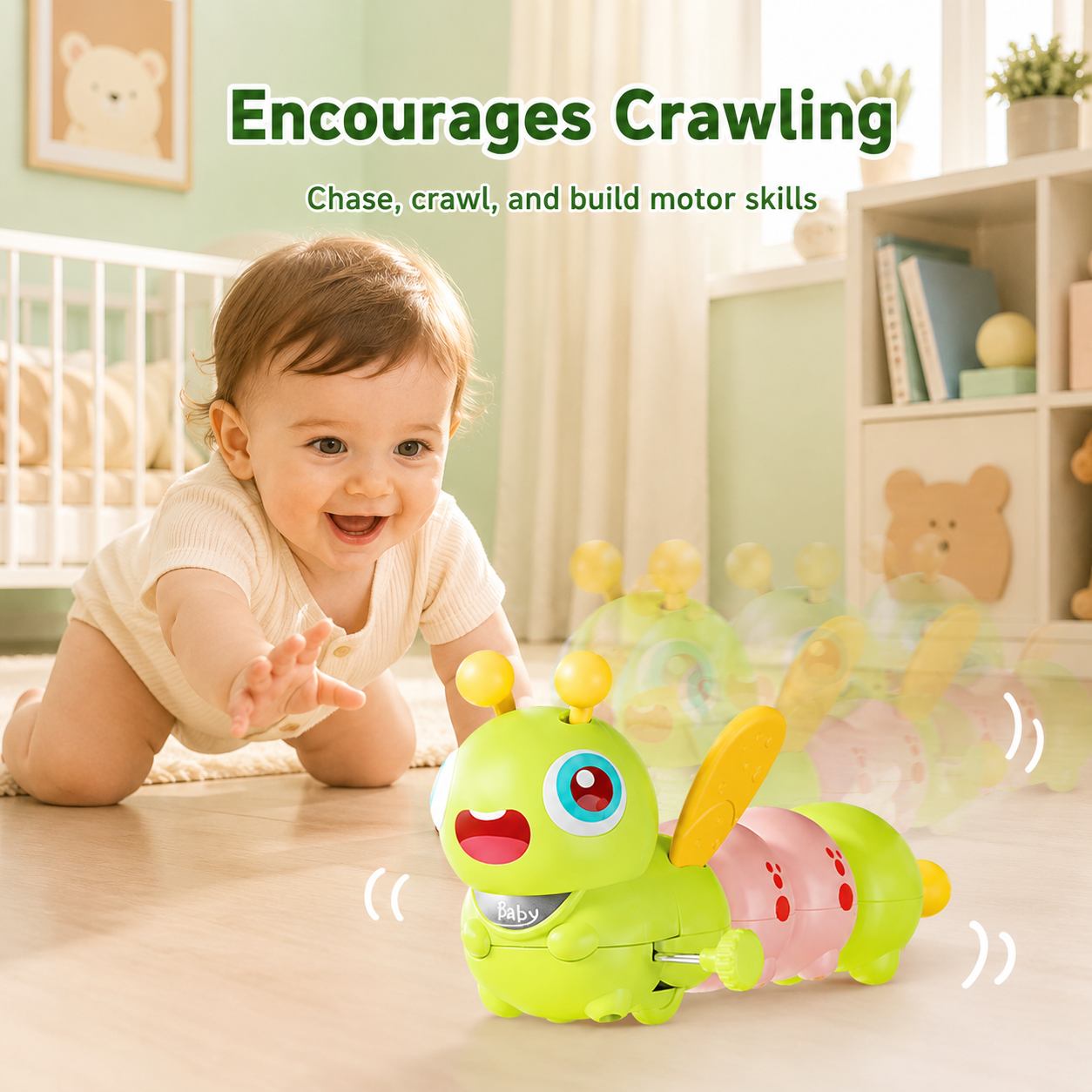 Cute Wind-up Insect Toddler Educational Toy